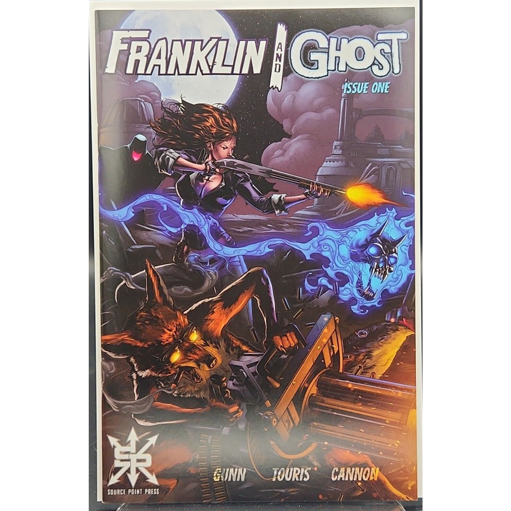 Source Point Press Franklin and Ghost‎ Comic Book Sci-Fi Adventure